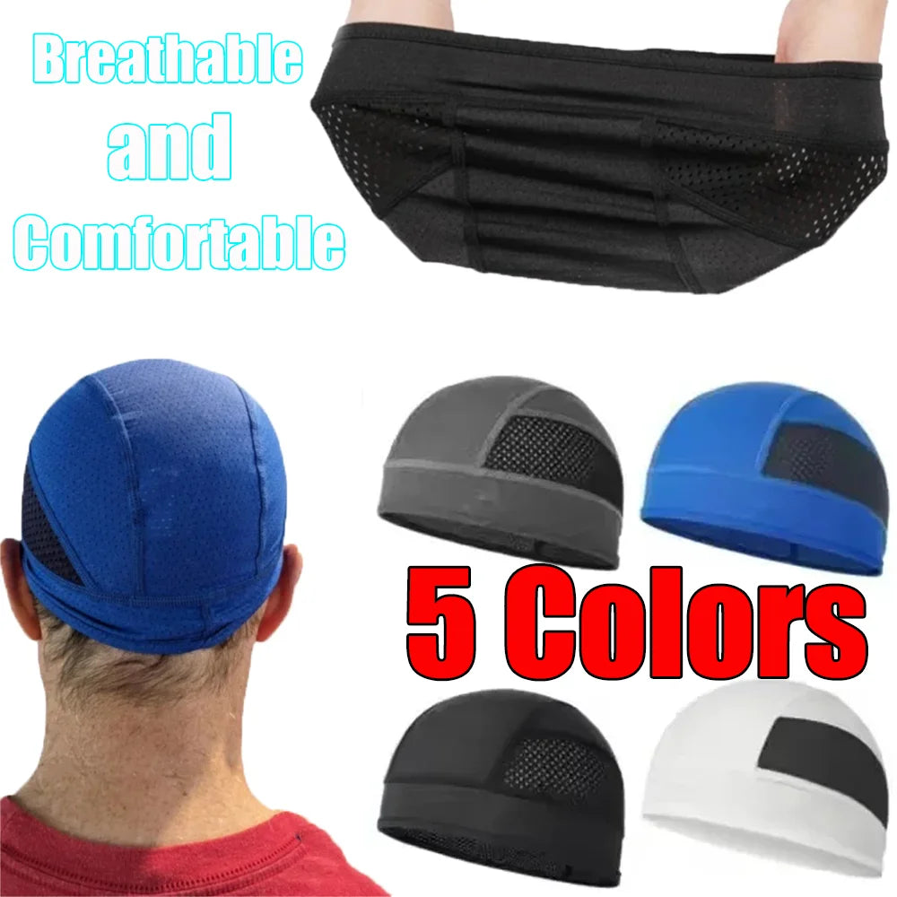 Motorcycle Summer Breathable Helmet Hood All-purpose High-quality Protable Wicking Quick Dry Thin Hoodie Motorbike Accessories