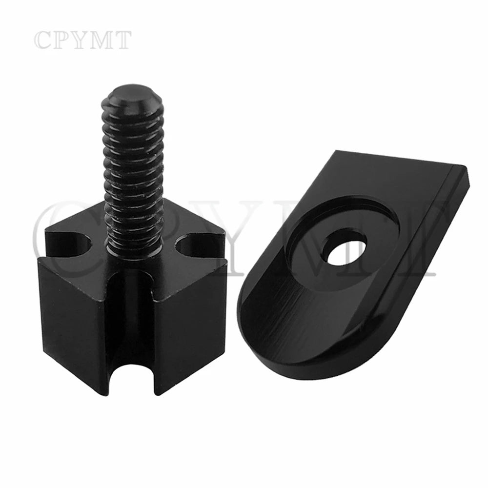 Motorcycle Rear Fender Seat  Aluminum Bolt Screw Nut Tab Cover fit For Harley XL Dyna Softail Touring Motorbikes 1996-2019
