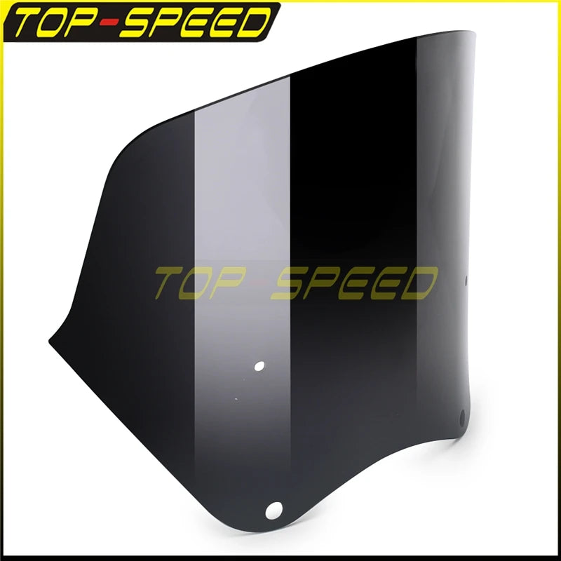 Replacement Headlight Fairing Windscreen Motorcycle Club Style Fairing Windshield Deflector for Harley Dyna 9inch 12inch 15inch