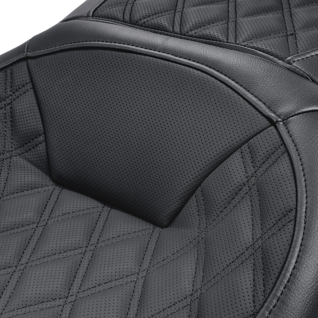 Driver Rider Passenger Seat for Harley Touring Road King Street Glide Road Glide Electra Glide 2009-2022