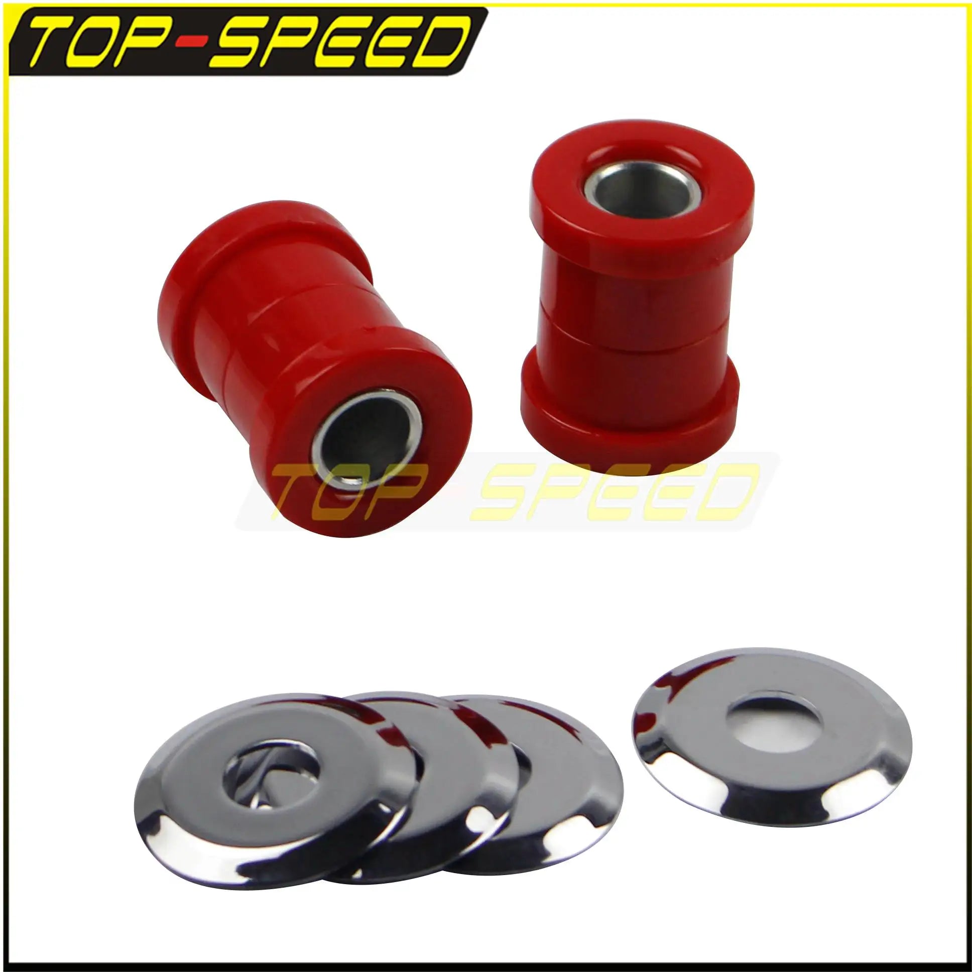 For Harley Big Twins 1973-2017 Sportsters Motorcycle Parts Red Handlebar Riser Bushings Handle Bar Riser Bushing Kits 1973-2003