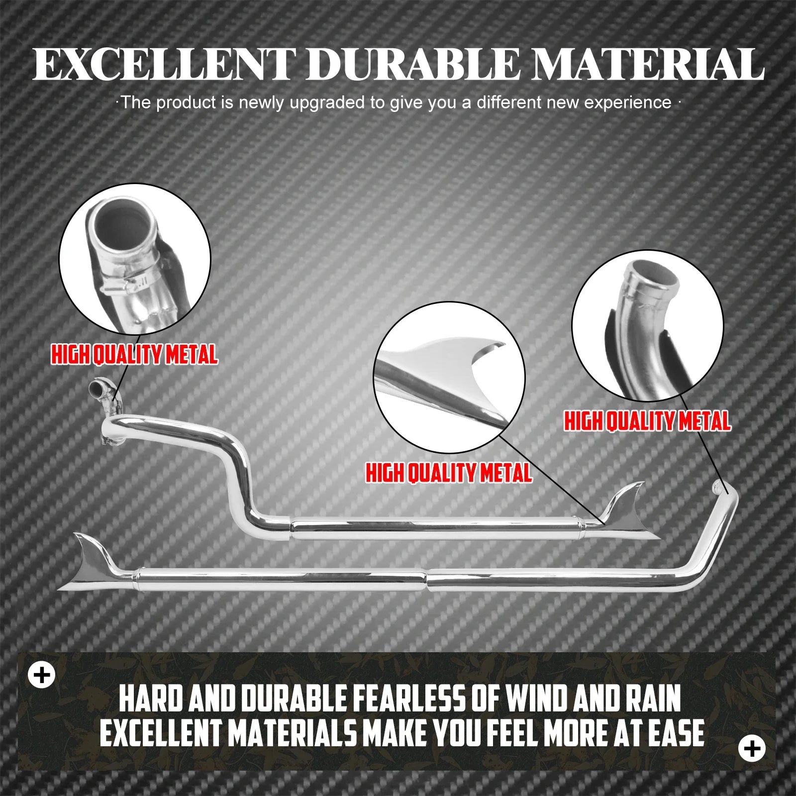 Motorcycle Exhaust Pipe Dual System Chrome For Harley Softail Breakout Slim FLS Fatboy FLSTF Deluxe FLSTN Standard FXST 07-2017