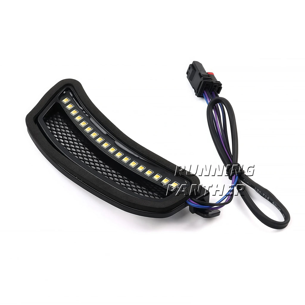 NEW Motorcycle Accessory LED Fairing Vent Lights For Harley Softail Low Rider ST FXLRST Low Rider El Diablo FXRST 2022-2024