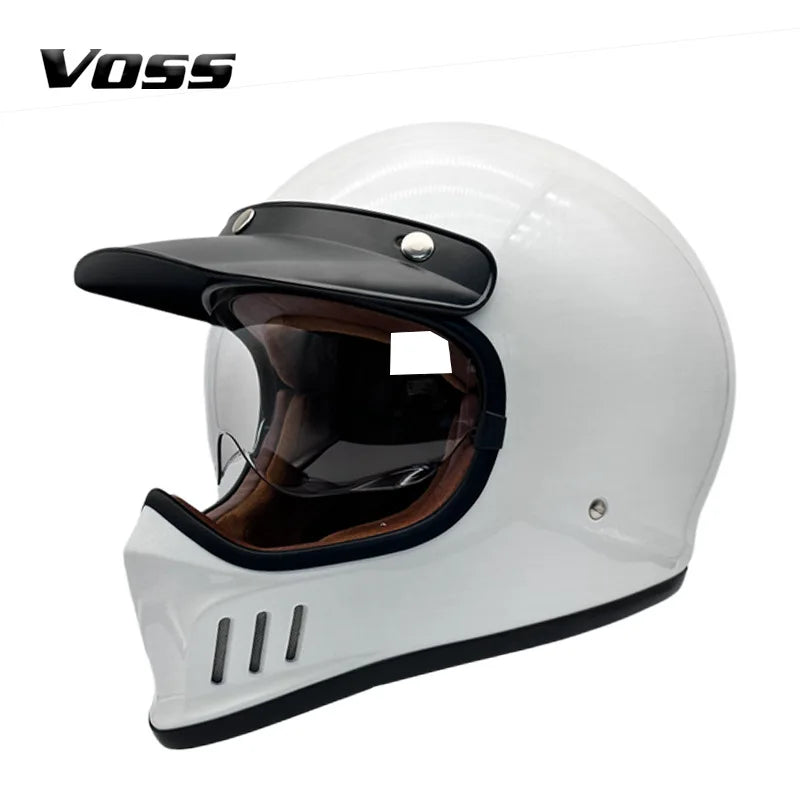 Motorcycle Helmet Full Face casco moto Helmet Vintage Chopper Retro Helmet capacete de motocicleta