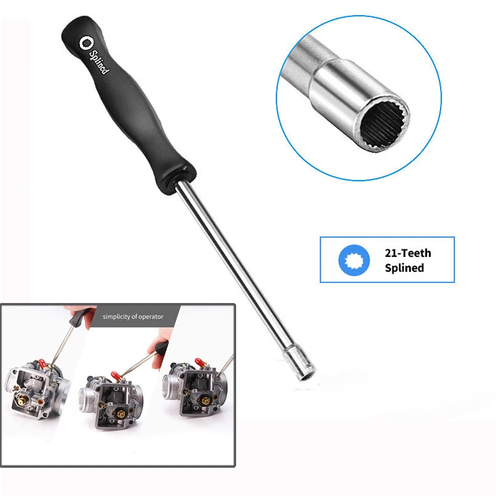Carburetor Special Key 21 Tooth Splined Carburetor Carb Adjustment Hand Tool For Husqvarna 125 135 136 137 141 142 235 236 355