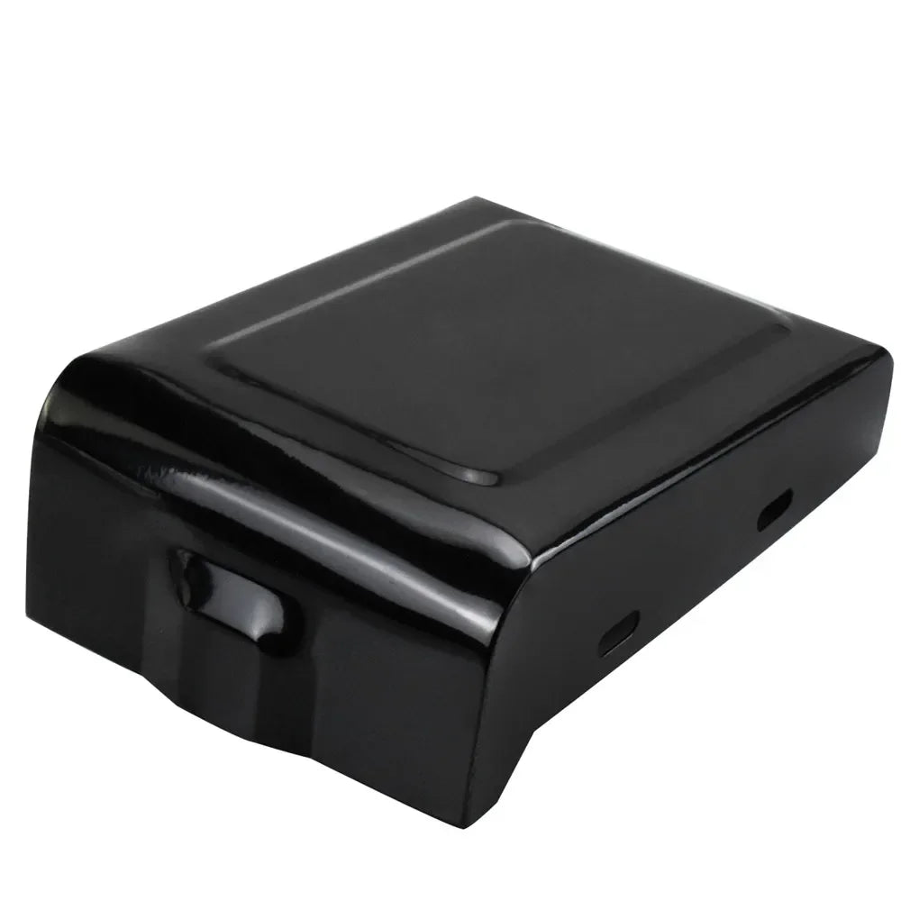 Motorcycle Battery Side Fairing Covers Cap Gloss Black/Matte Black For Harley Dyna Street Bob FXDB Low Rider FXDL FXDF FXDWG FLD