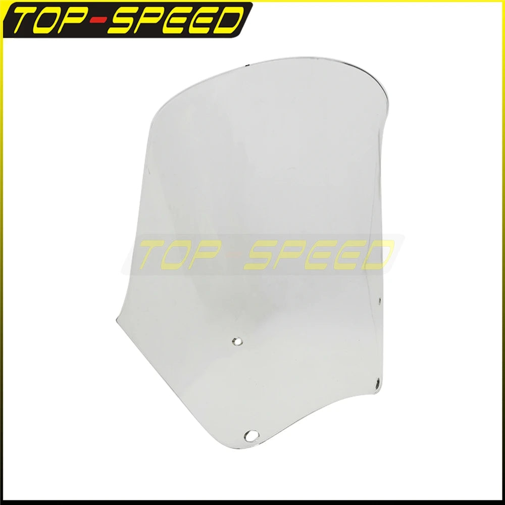 Replacement Headlight Fairing Windscreen Motorcycle Club Style Fairing Windshield Deflector for Harley Dyna 9inch 12inch 15inch