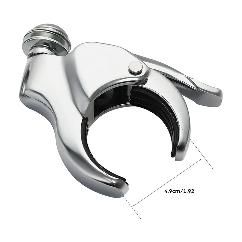 49mm Detachable Windshield Clamp For Harley Dyna Fat Bob Low Rider FXD Wide Glide XL1200X VRSCA VRSCB VRSCX FXBB FXBRS FXLR