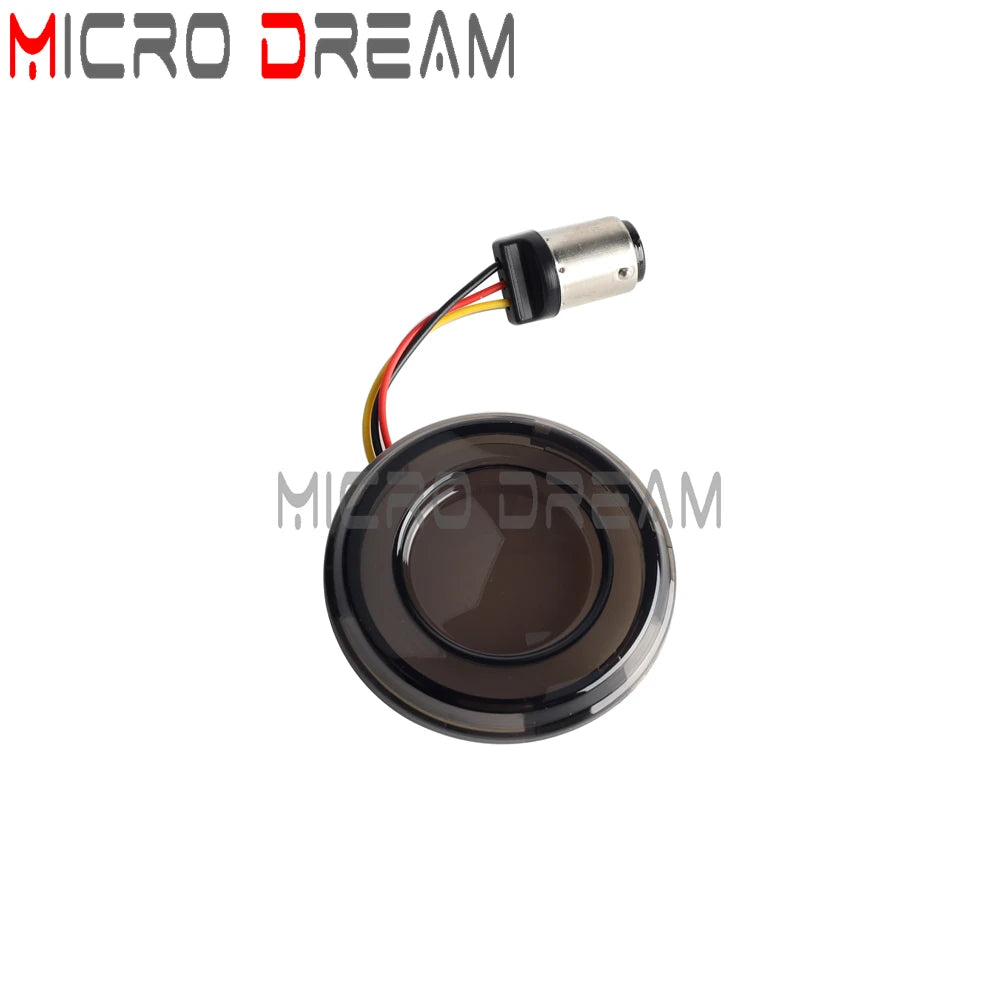 LED Turn Signal Amber Light Bullet Style 1156 1157 Brake Indicator For Harley Dyna Touring Street Glide Road King Sportster