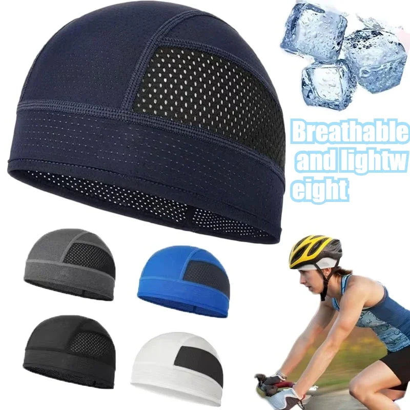 Motorcycle Summer Breathable Helmet Hood All-purpose High-quality Protable Wicking Quick Dry Thin Hoodie Motorbike Accessories