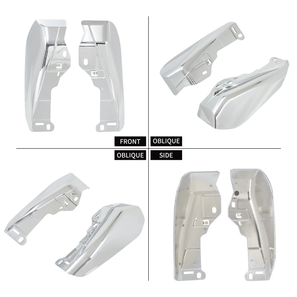 Air Heat Deflector Motorcycle Heat Shield Trim Deflector For Harley Touring Street Road Glide FLHX FLTRX Ultra FLTRXSE 2024-UP