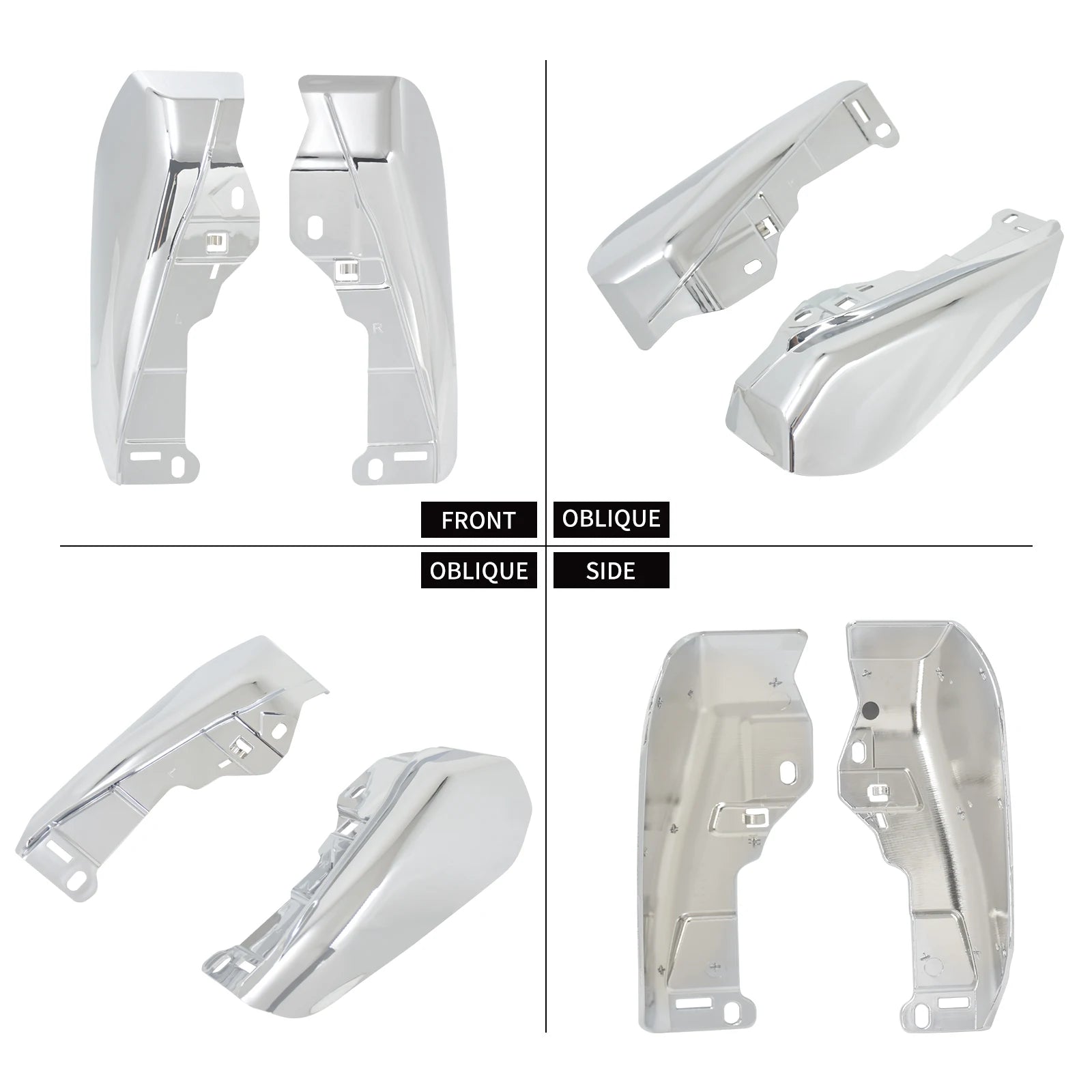 Air Heat Deflector Motorcycle Heat Shield Trim Deflector For Harley Touring Street Road Glide FLHX FLTRX Ultra FLTRXSE 2024-UP