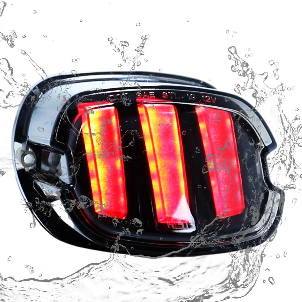 Tail Rear Light LED Lamp Taillight With DRL Brake Stop Light For Harley Sportster Softail Dyna Lay Down Super Glide