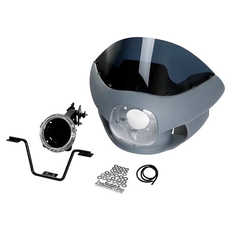 7" Headlight Front Upper Fairing Mount Fit For Harley Softail Street Bob Low Rider FXBB FXLR 2018-2024 2023