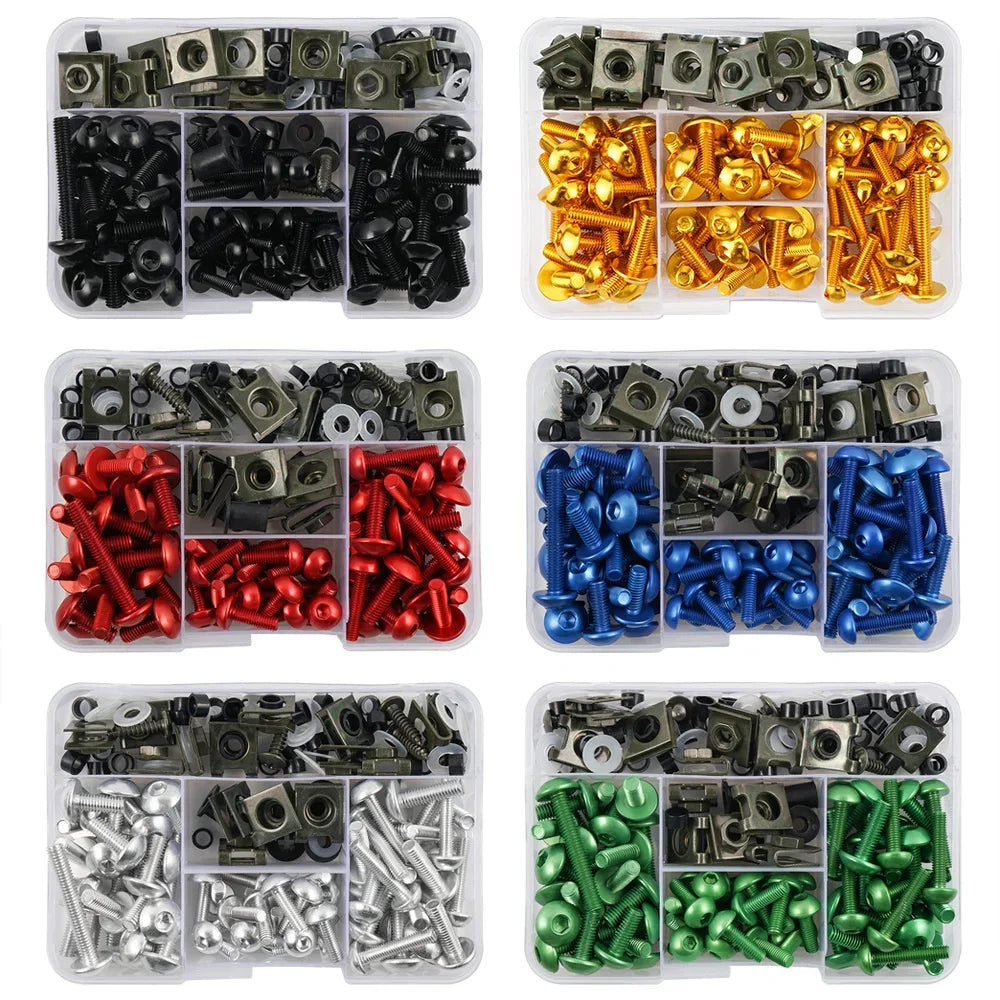 177PCS Body Screws Nut For BENELLI TRK 502X 502C BN 125 TNT 125 KYMCO