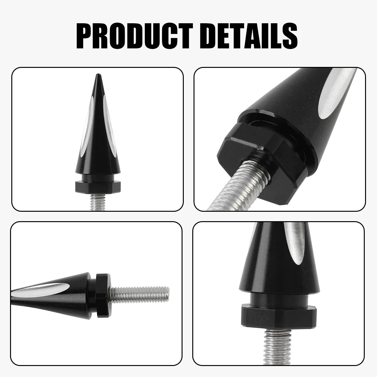 4pcs Motorcycle Windshield Trim Bolts Windscreen Decorative Screws For 1998-2024 Harley Touring Road Glide FLTRX FLTRU Special