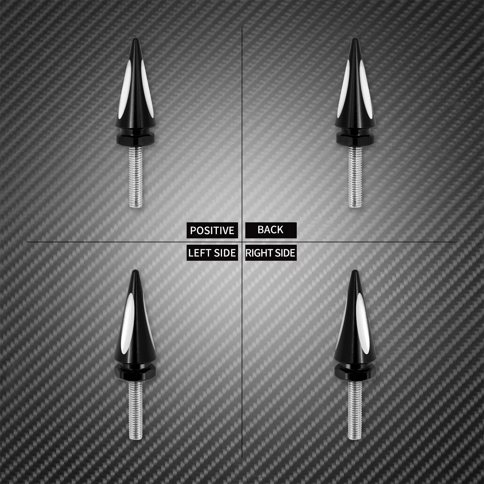 Motorcycle 4pcs Windshield Trim Bolts Black/Chrome Windscreen Screws For Harley Touring Road Glide FLTRX FLTRU FLTRXS 1998-2023