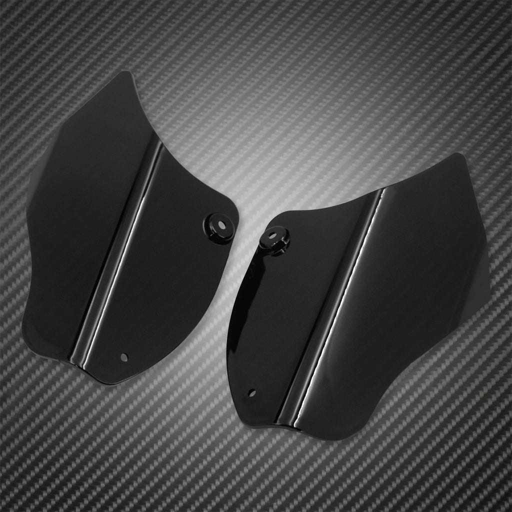 Motorcycle Air Heat Deflector Shield Reflective Saddle Heat Shield For Harley Softail Slim FLS Fatboy FLSTF FLSTN FLBRS 2000-17