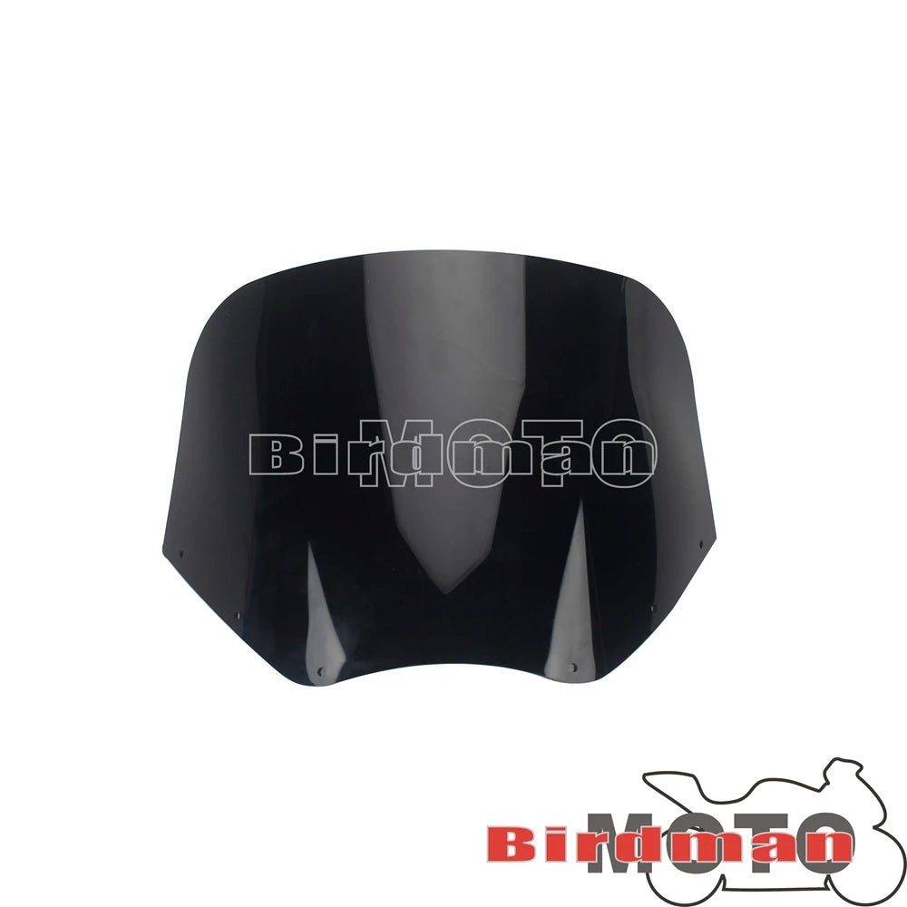 11" /15" Motorcycle Front Headlight Fairing Windshield For Harley Dyna Low Rider Street Bob Super Glide Softail Low Rider S