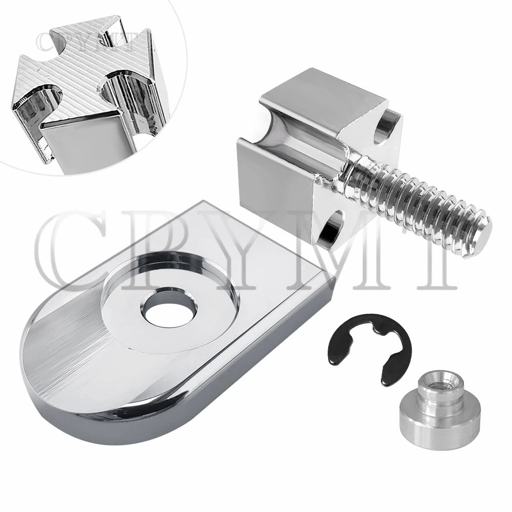 Motorcycle Rear Fender Seat  Aluminum Bolt Screw Nut Tab Cover fit For Harley XL Dyna Softail Touring Motorbikes 1996-2019