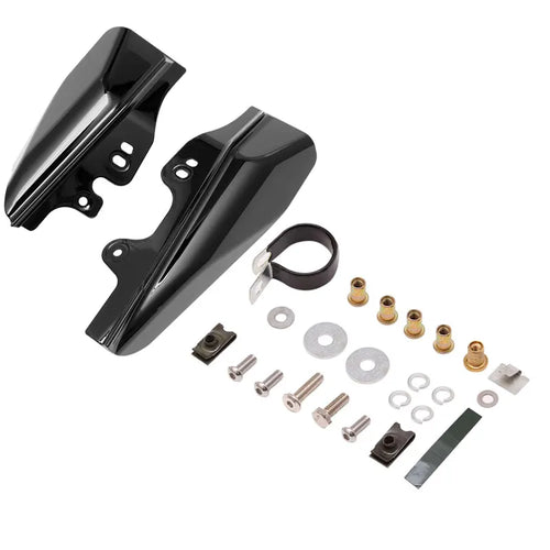 Motorcycle Mid-Frame Air Deflector Under Seat Engine For Harley