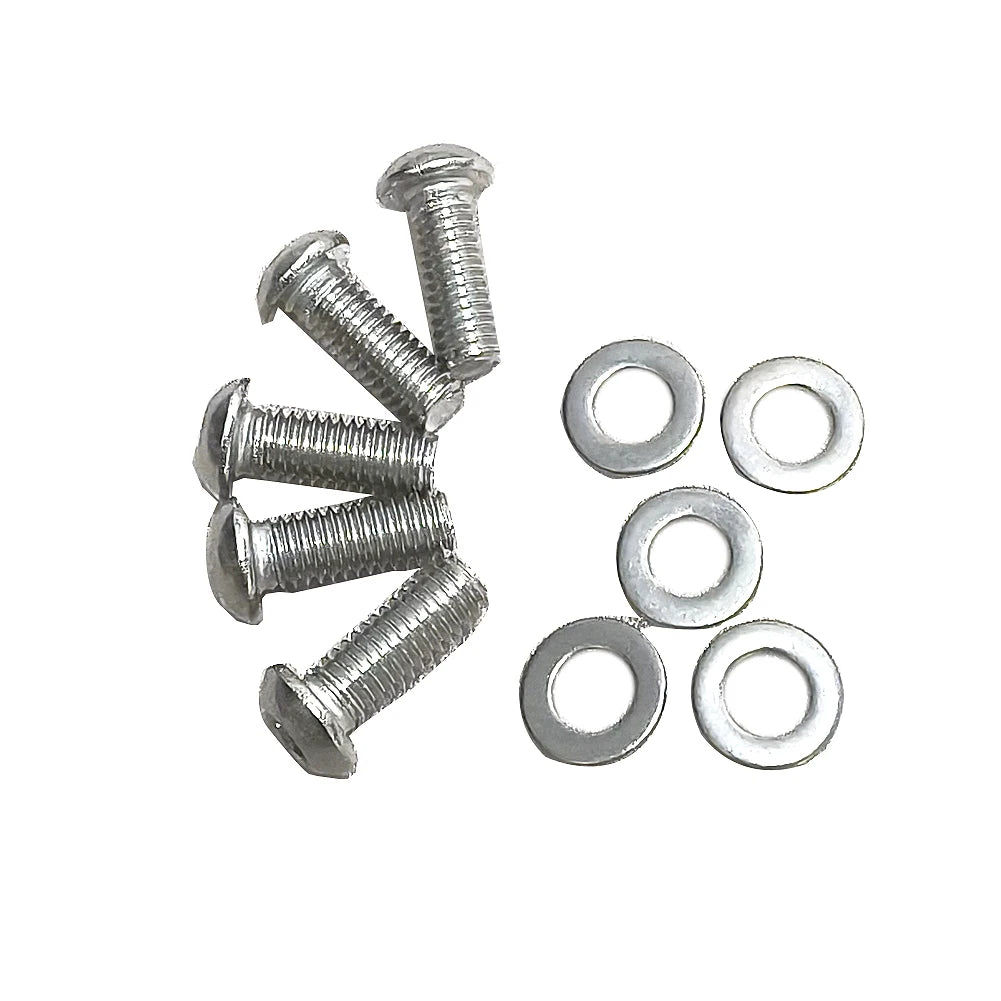 5 PCS For 1999-2017 Harley Dyna Primary Point Ultra Limited fit 1/4"-20 Thread Engine Derby Cover Guard Hardware Bolt Screw Kit