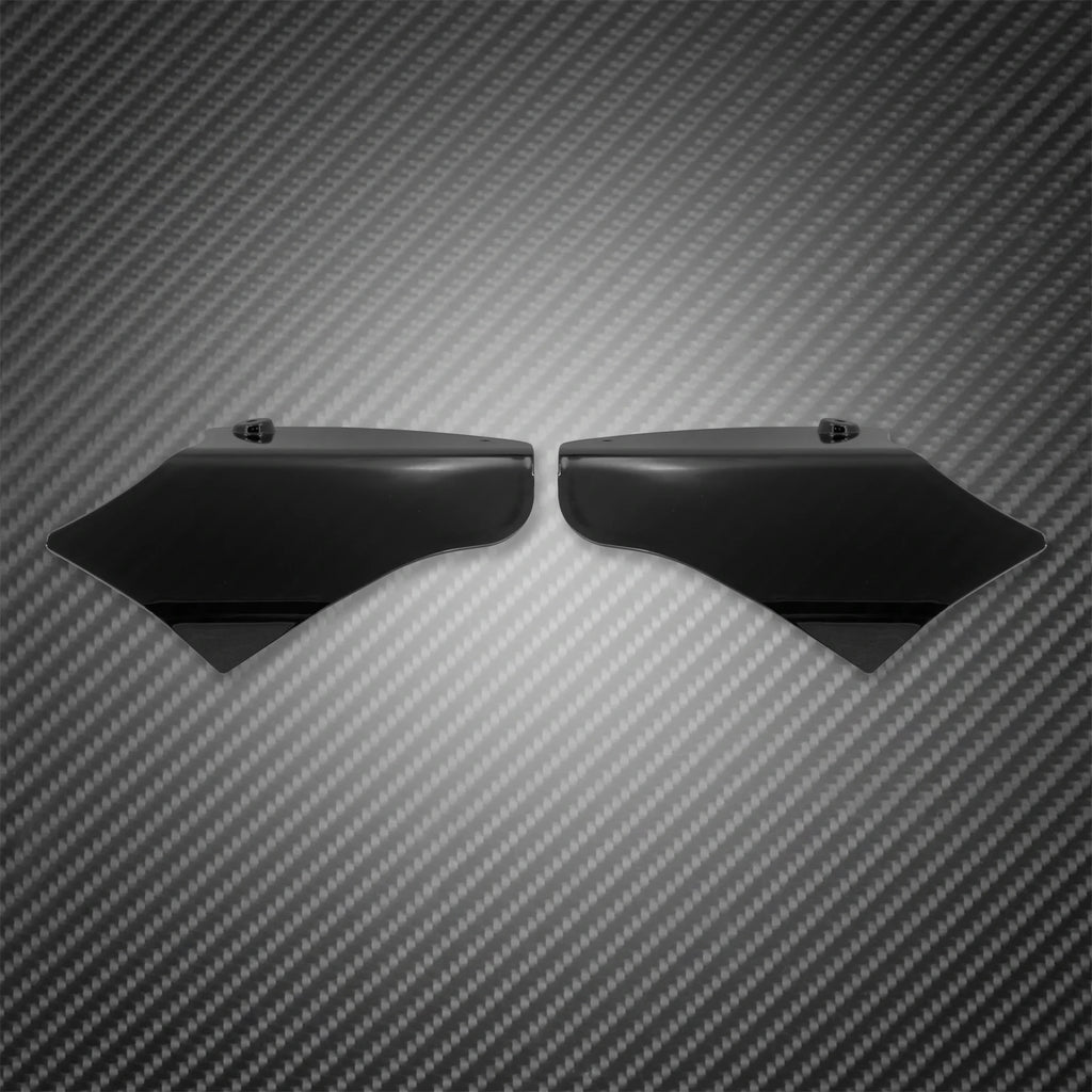 Motorcycle Air Heat Deflector Shield Reflective Saddle Heat Shield For Harley Softail Slim FLS Fatboy FLSTF FLSTN FLBRS 2000-17