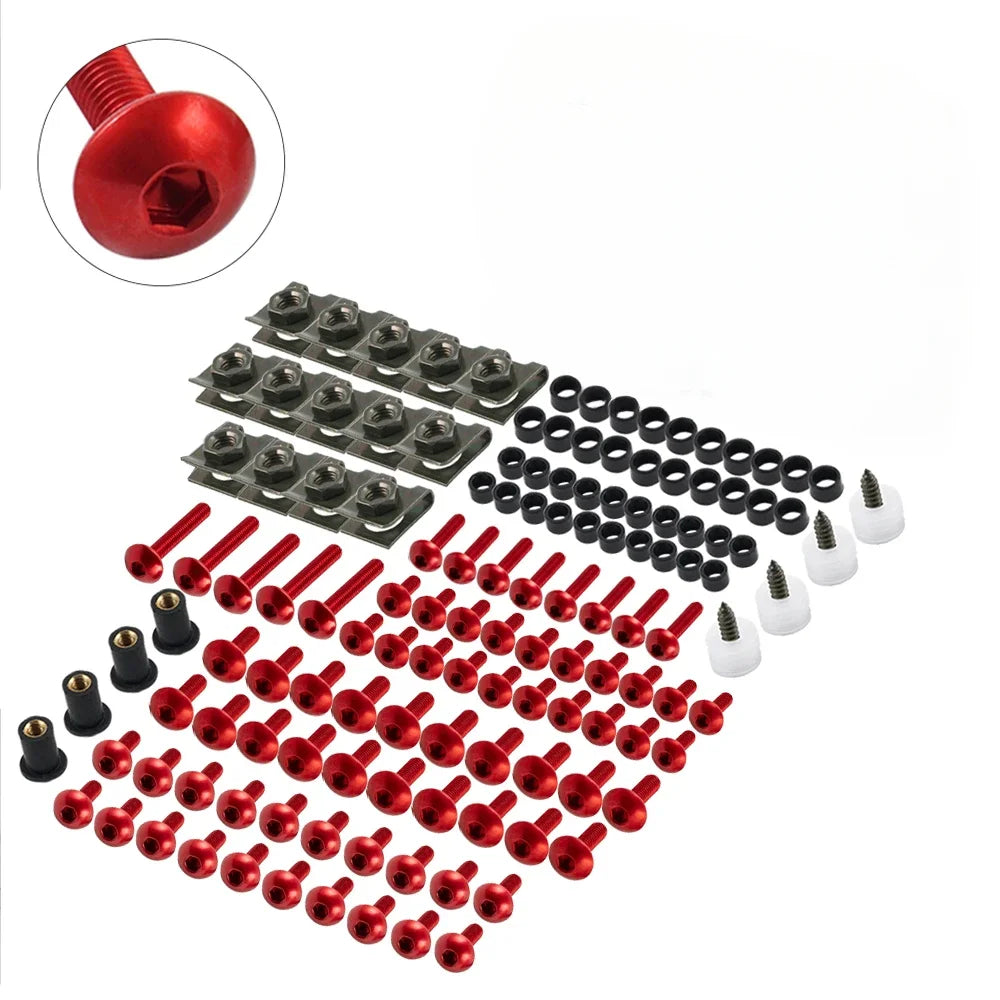177PCS Body Screws Nut For BENELLI TRK 502X 502C BN 125 TNT 125 KYMCO