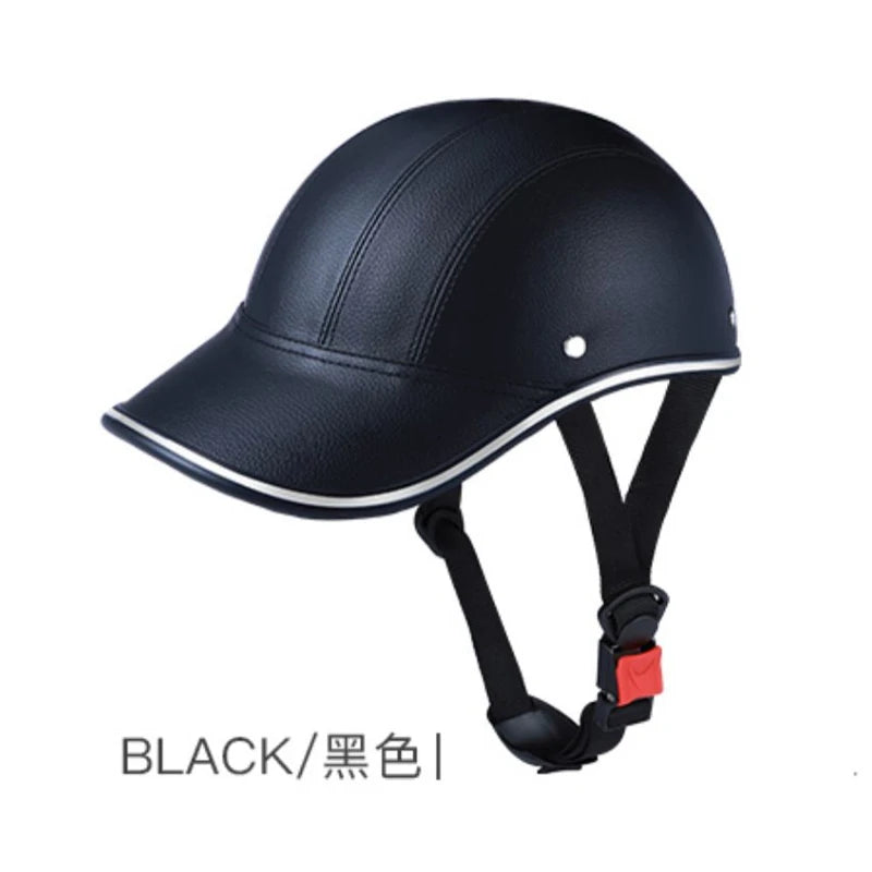 Motorcycle Helmet Baseball Cap Men Wome Scooter Moto Electric Bicycle Scooter Accessory Half Face Helmet Anti-UV Safety Hard Hat