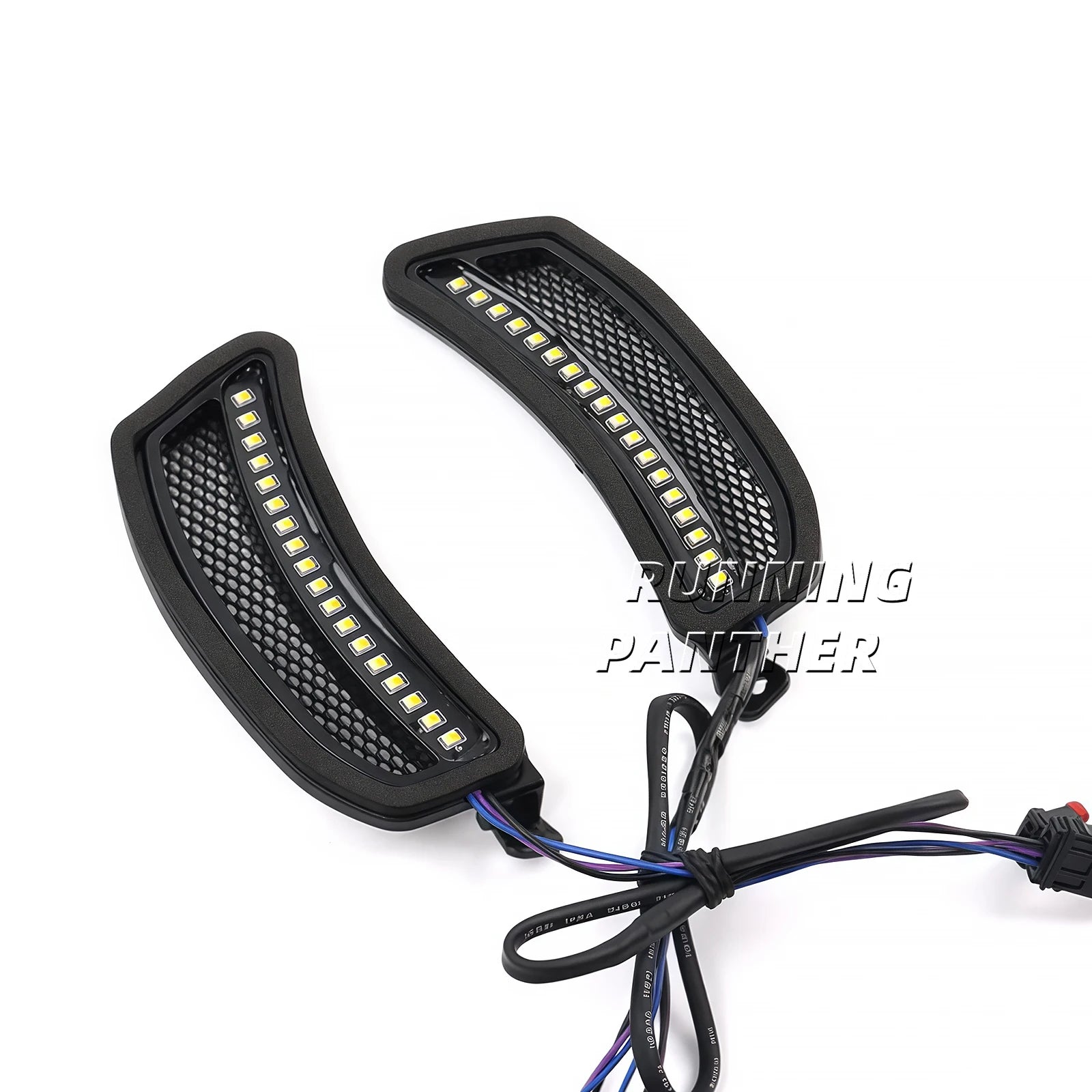NEW Motorcycle Accessory LED Fairing Vent Lights For Harley Softail Low Rider ST FXLRST Low Rider El Diablo FXRST 2022-2024