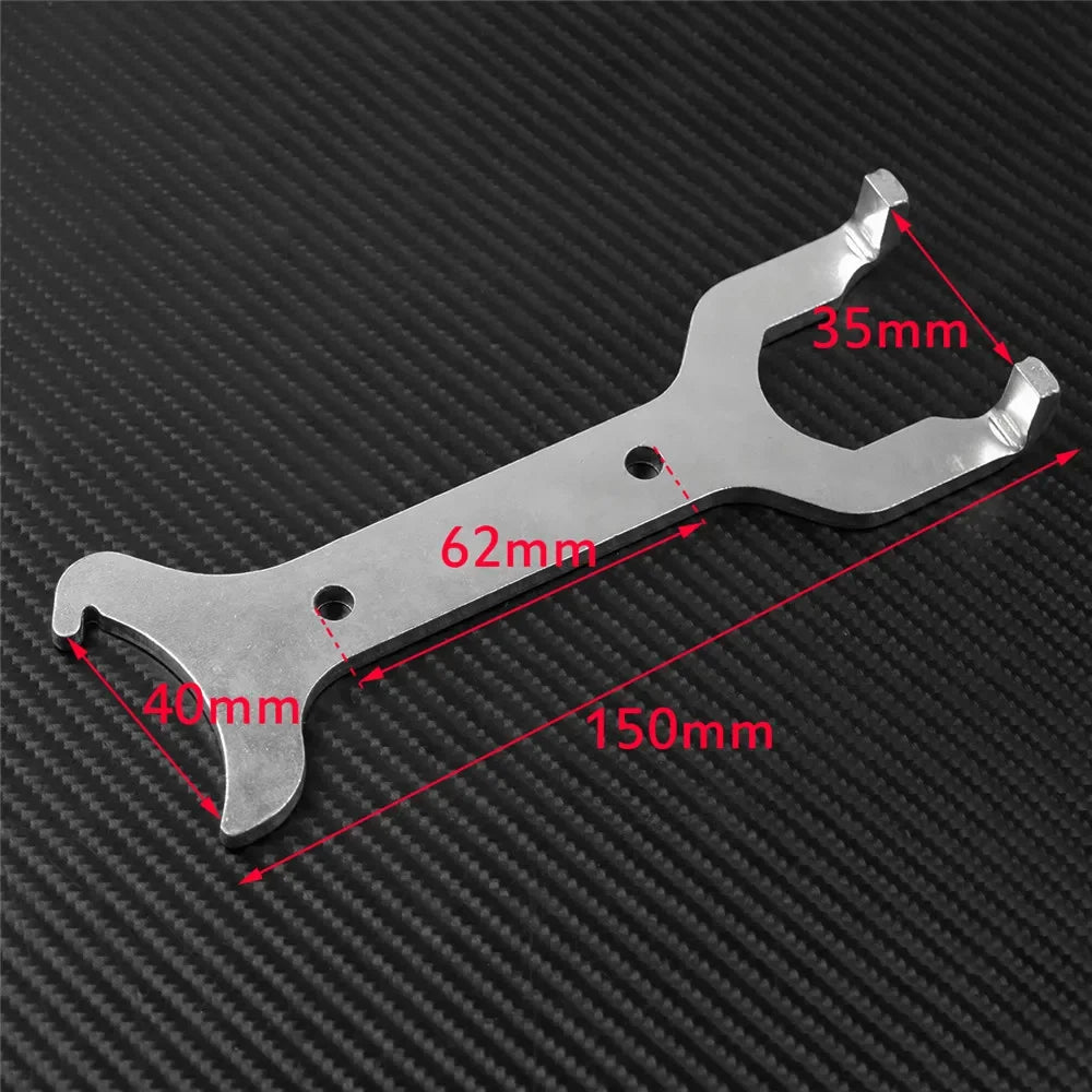 Rear Shock Spanner Motorcycle Adjustment Wrench Tool For Harley Sportster XL883 1200 Touring Road King FLHR Dyna FXD Softail FLS