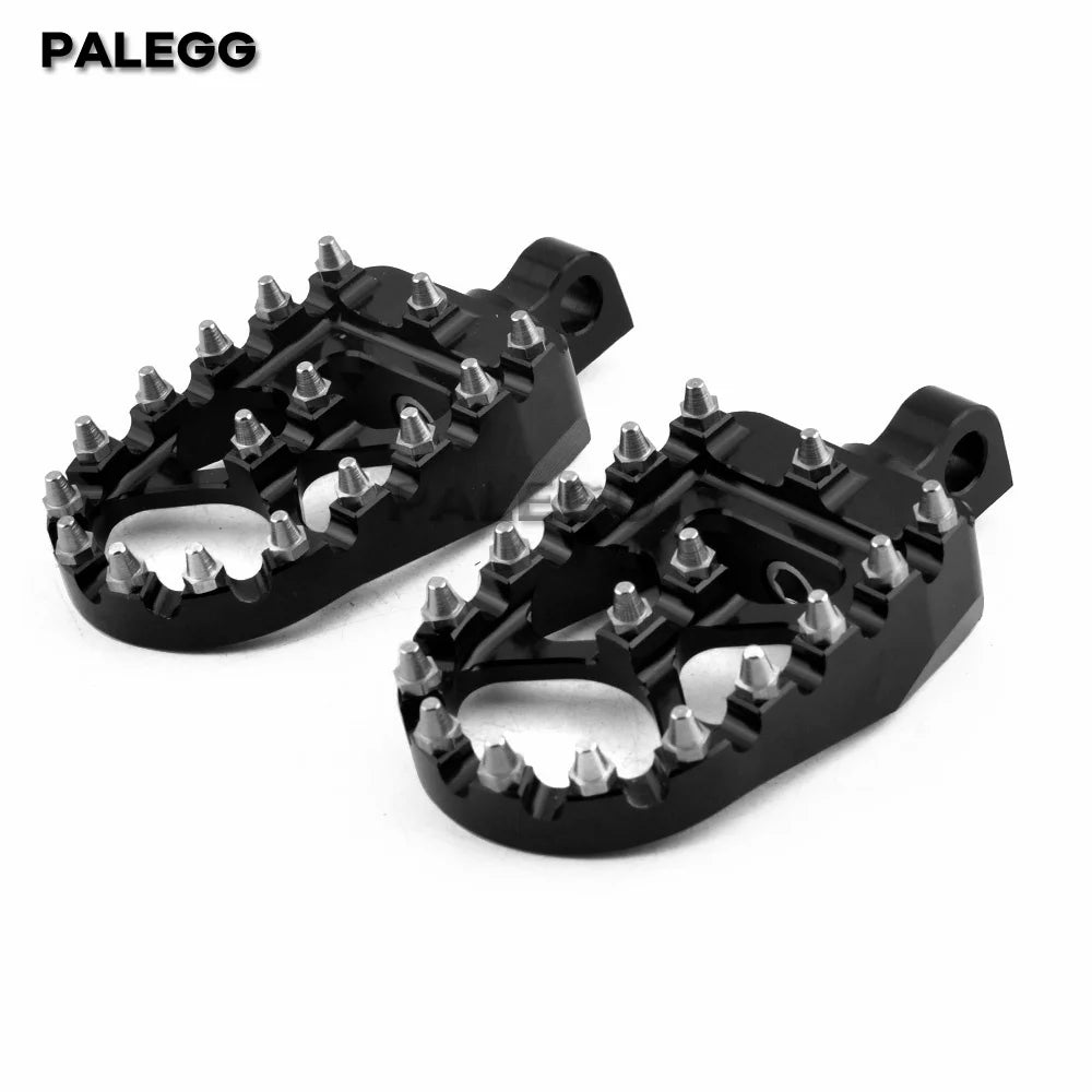 For Harley Touring Road Glide FLT1986-2022 Softail FL Dyna FLD Motorcycle Floorboard Riot Foot Pegs Footrest Pedals Shifter Peg