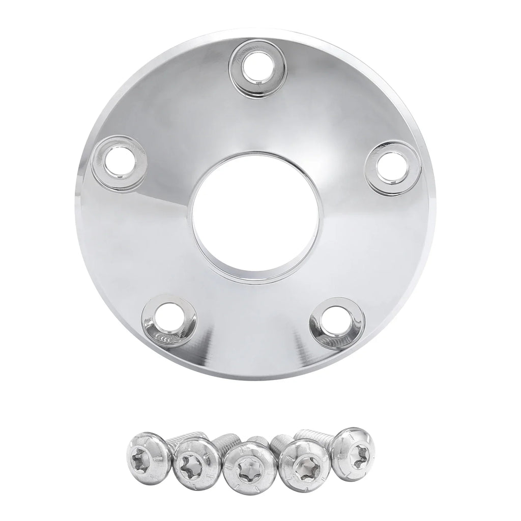 For Harley Touring Street Road Glide non ABS 2008-2021 Motorcycle Dual Disc Front Wheel Hub Cap Cover Motorbike