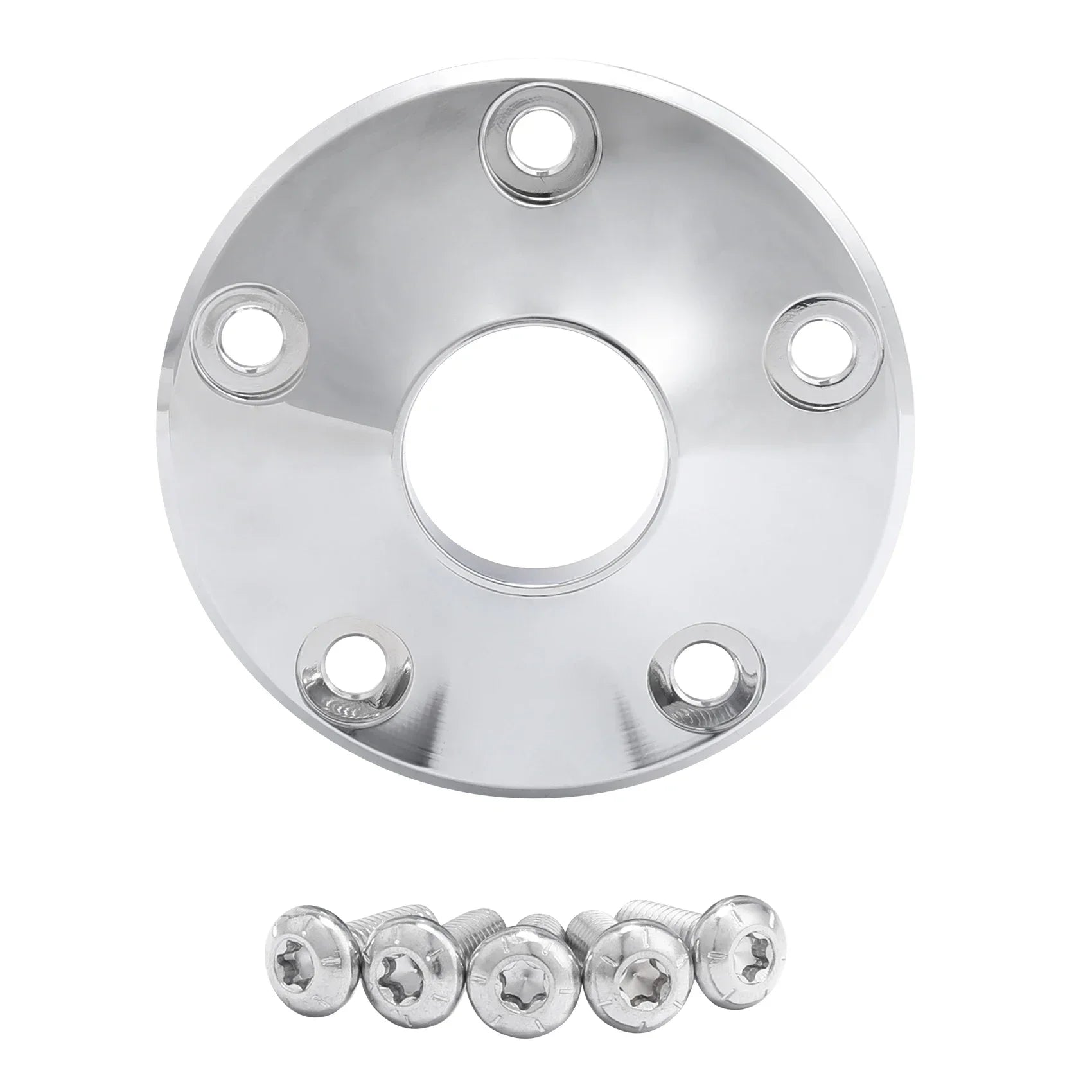 For Harley Touring Street Road Glide non ABS 2008-2021 Motorcycle Dual Disc Front Wheel Hub Cap Cover Motorbike
