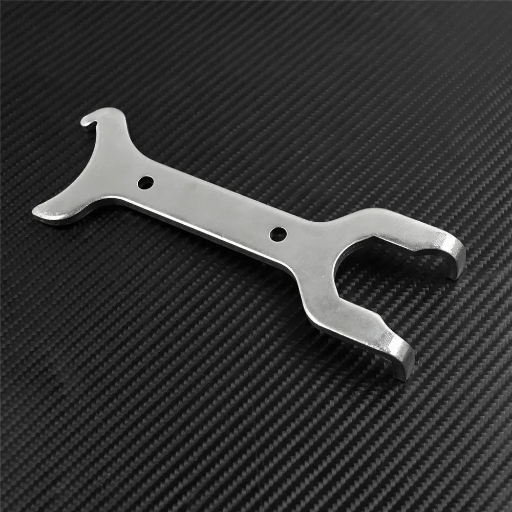 Rear Shock Spanner Motorcycle Adjustment Wrench Tool For Harley Sportster XL883 1200 Touring Road King FLHR Dyna FXD Softail FLS