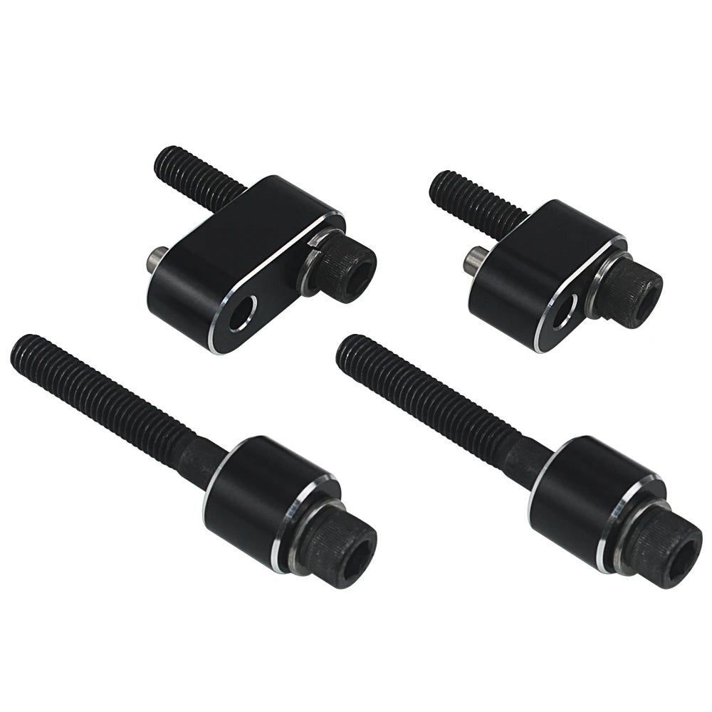 Motor Driver Floorboard Extenders Relocation for Harley Touring FL Road King Electra Road Tri Glide Black Floorboards Spreader