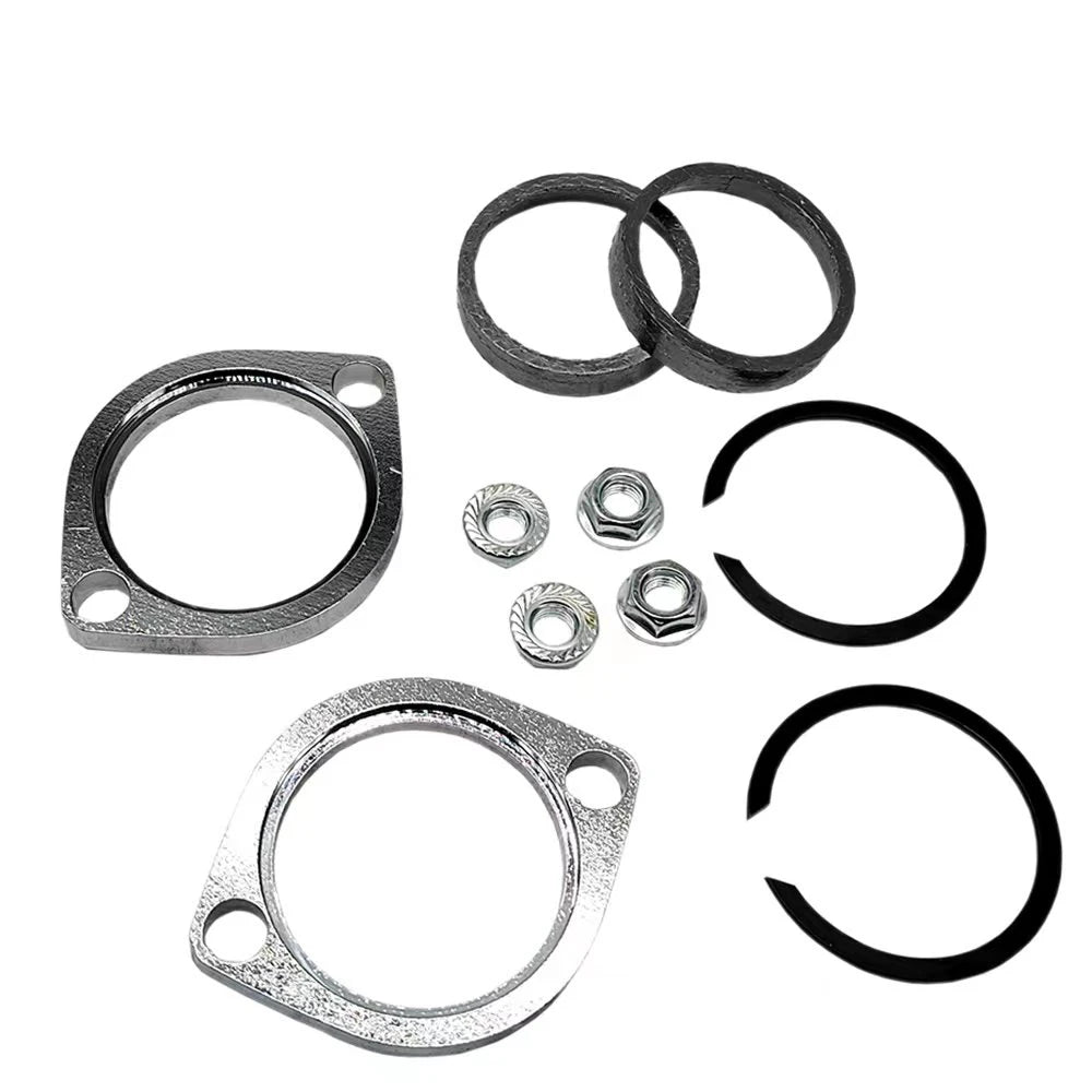 Exhaust Port Torque Cone Flange Kit Compatible for Harley Big Twin Models Sportster 883 1200