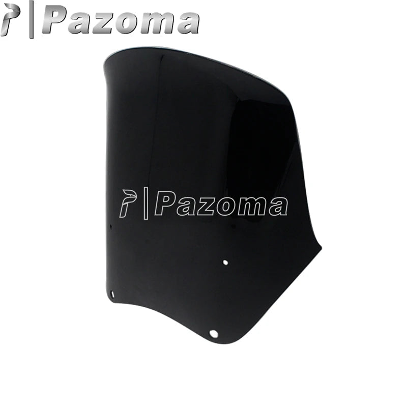 Custom Fairing Windshield For Harley Dyna Street Bob Low Rider 15" Sport Fairing Light Mask Wind Screen 15inch Windscreen Smoke