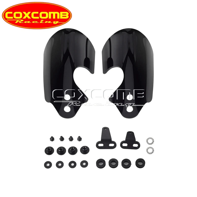 Club Style Handguard Hand Frame Windshield Screen With Mount Bracket For Harley Dyna Fat Bob Wide Glide Low Rider Switchback