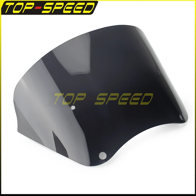 Replacement Headlight Fairing Windscreen Motorcycle Club Style Fairing Windshield Deflector for Harley Dyna 9inch 12inch 15inch