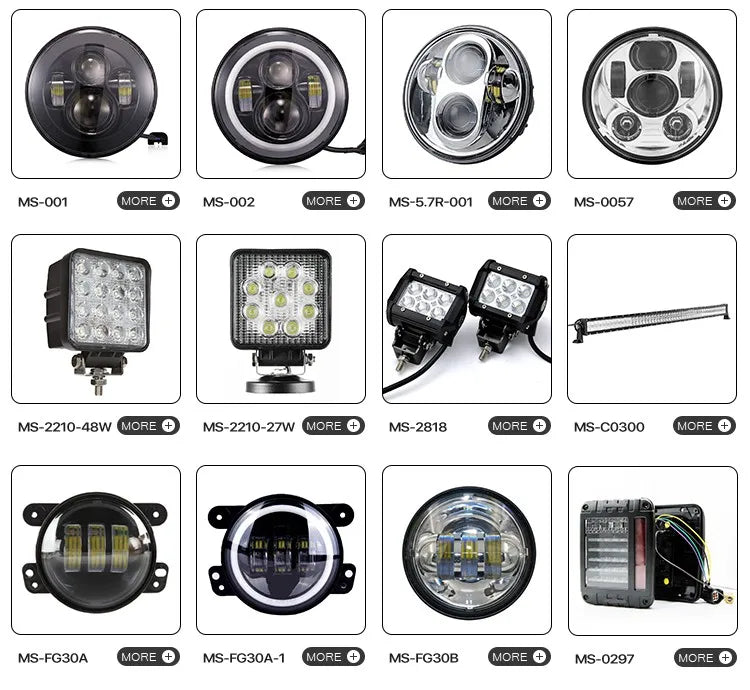 For 1998-2013 Road Glide Led Headlight for harley Davidson Motorcycle Double Headlight