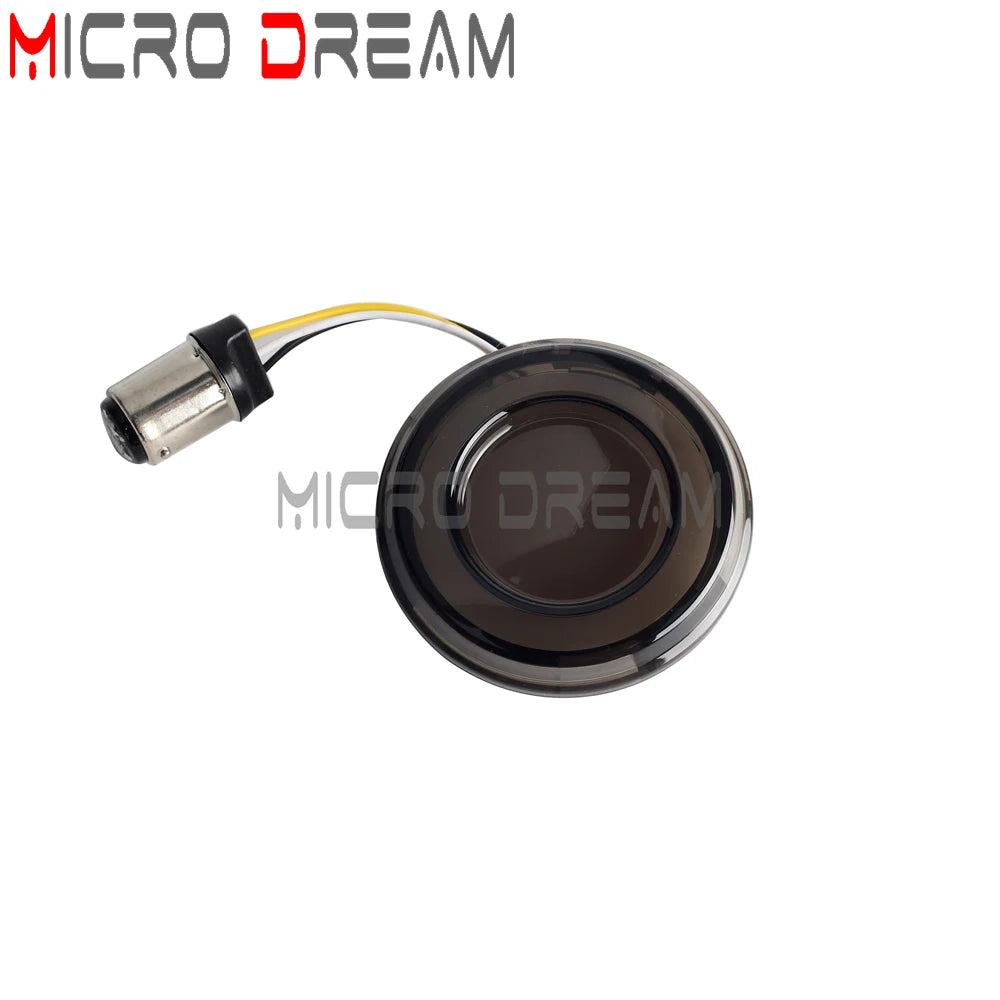 LED Turn Signal Amber Light Bullet Style 1156 1157 Brake Indicator For Harley Dyna Touring Street Glide Road King Sportster