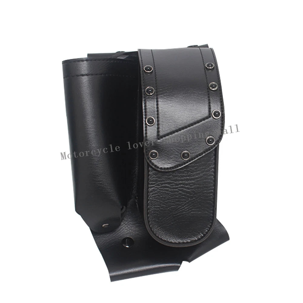 Motorcycle  Accessories Saddlebag Tool Water Bottle Holder Saddle Bag Guard Bags For Harley Touring Road King Electra Glide FLHX