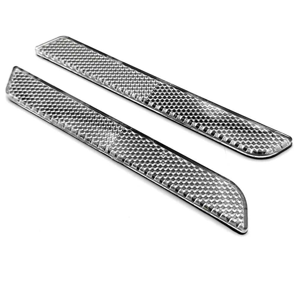 Motorcycle Saddlebag Guard Reflector Cover strips For Harley Touring