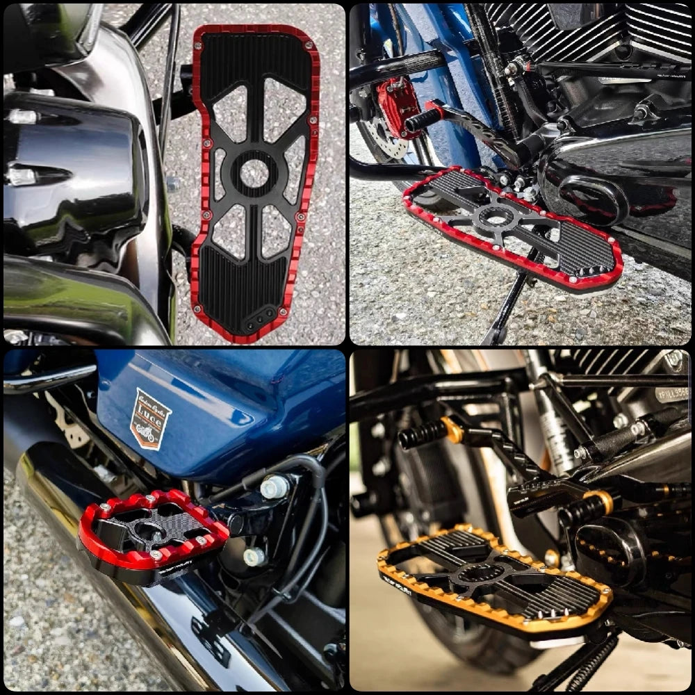 Motorcycle Driver Passenger Floorboards for Harley Road glide Fltr Special FLHRXS Shift+Brake levers touring 2014-up PB styled