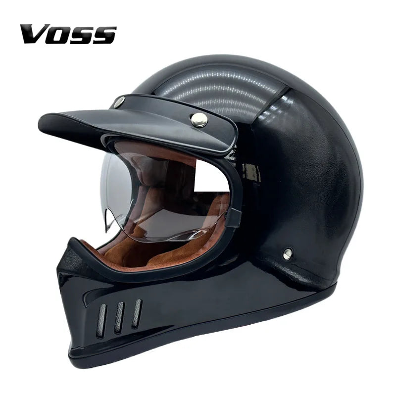 Motorcycle Helmet Full Face casco moto Helmet Vintage Chopper Retro Helmet capacete de motocicleta