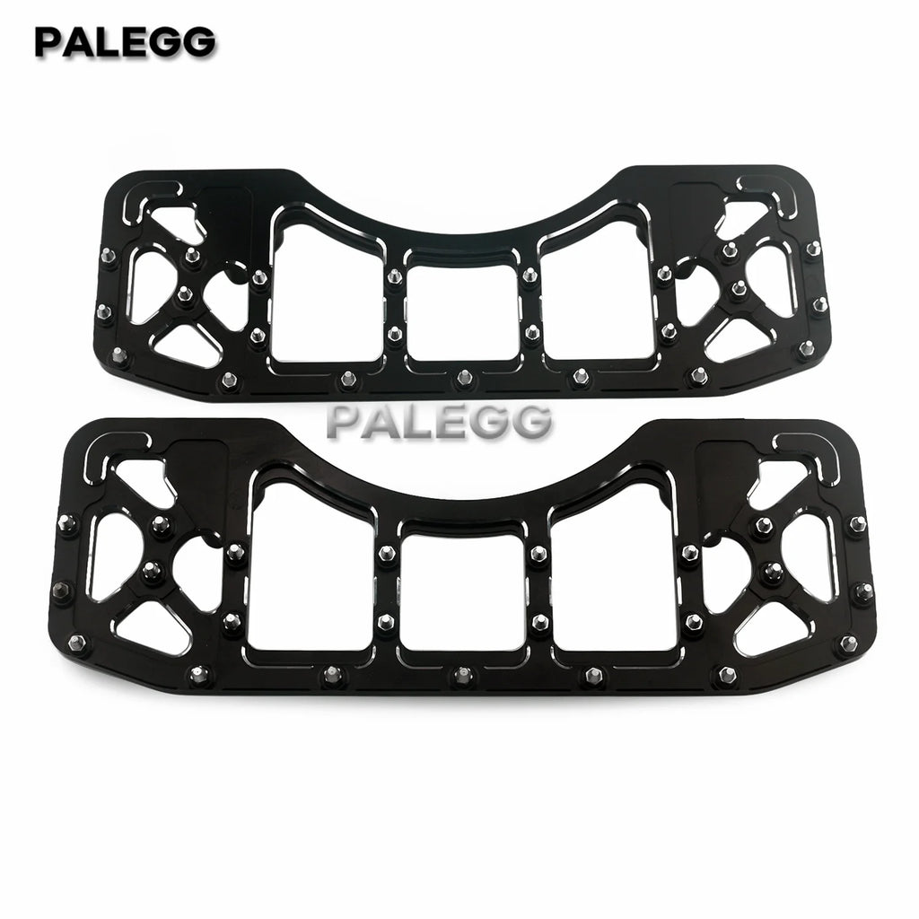 For Harley Touring Road Glide FLT1986-2022 Softail FL Dyna FLD Motorcycle Floorboard Riot Foot Pegs Footrest Pedals Shifter Peg