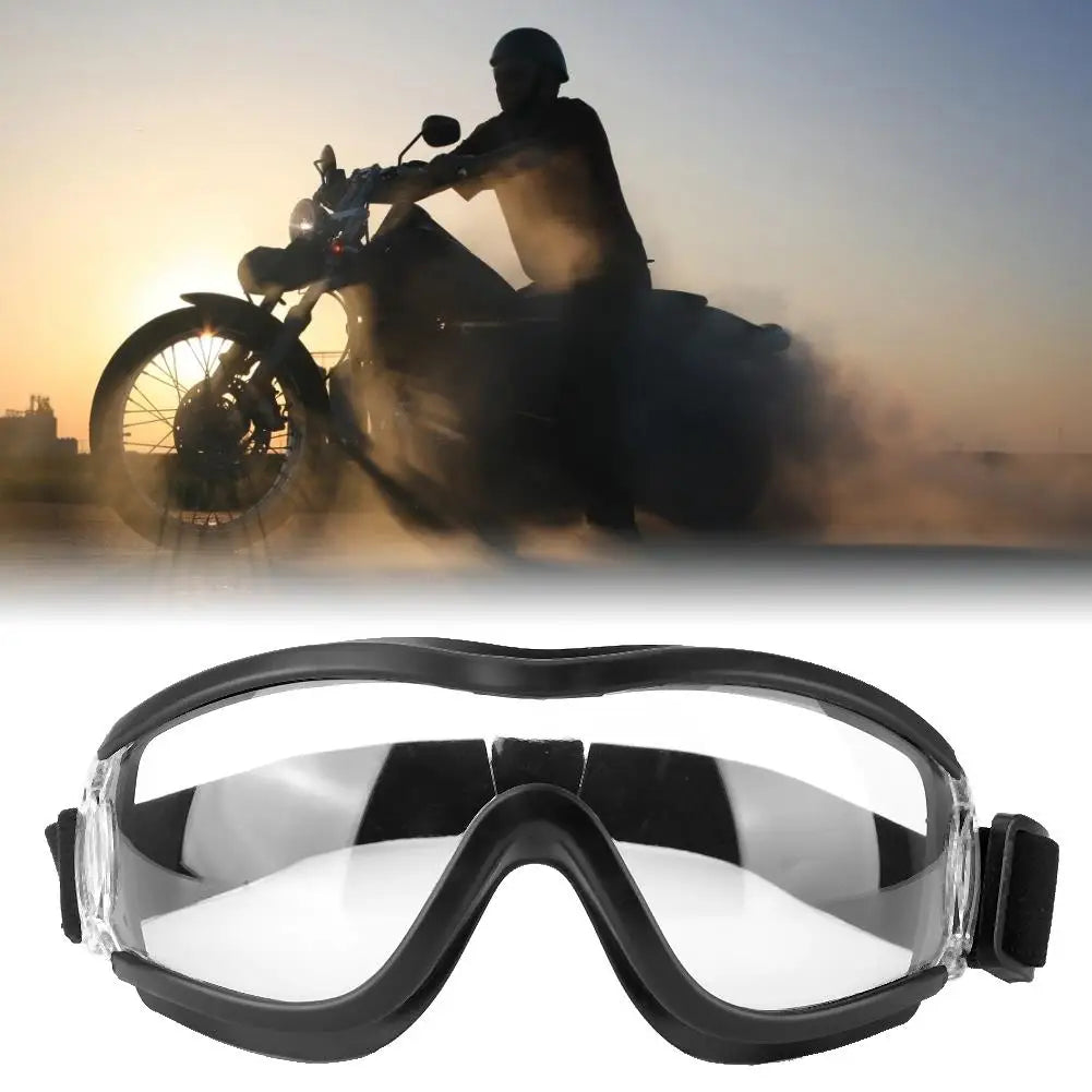 Motorcycle Goggles Eye Protection Dustproof Windproof Anti-Fog Proof Glasses