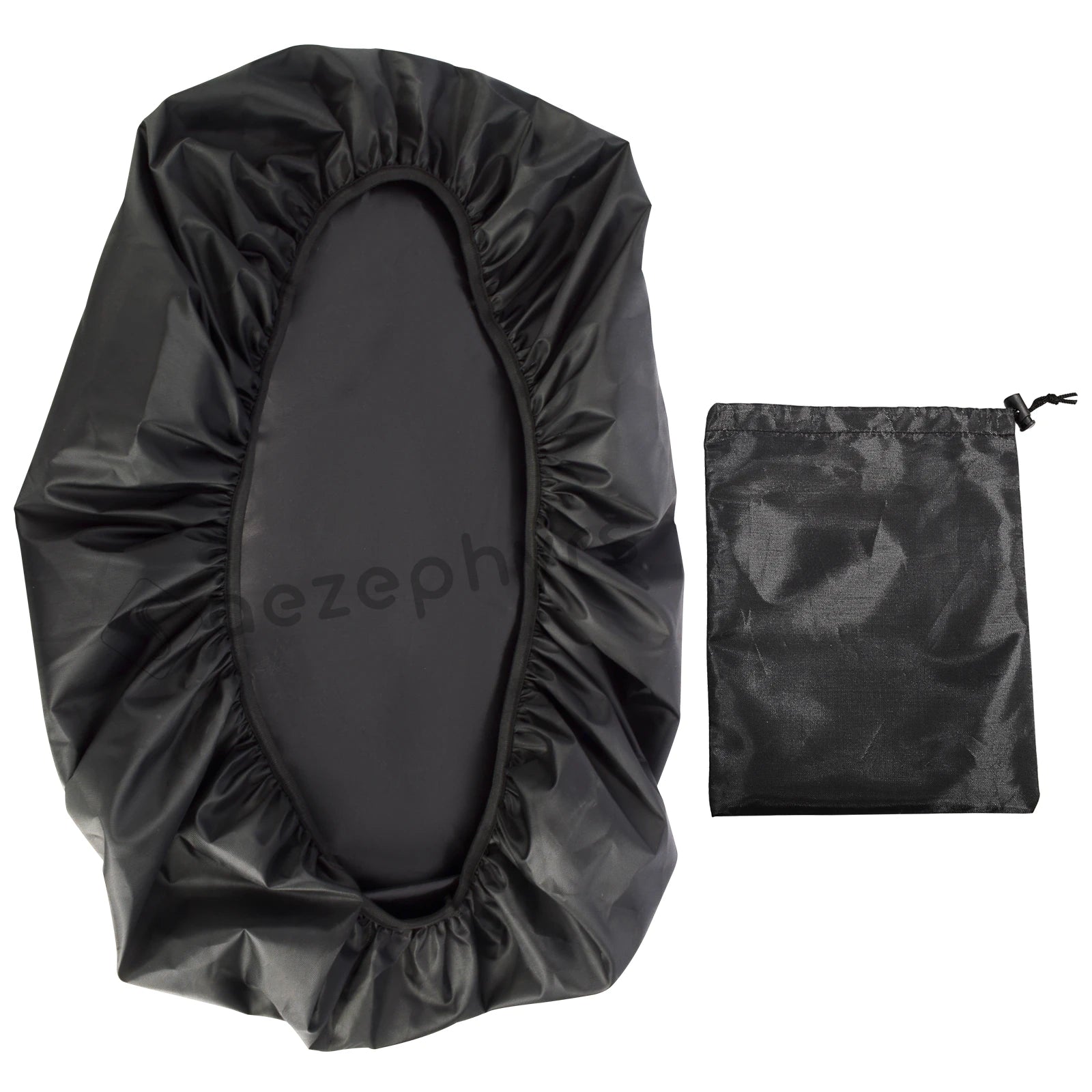 32" L x 17" W Motorcycle Rain Waterproof Seat Cover Two-Up Seat Protector Bra for Harley Touring Softail Dyna Electra Road Glide