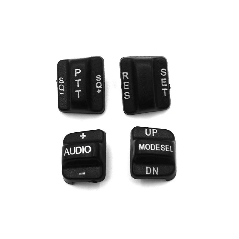 For Harley Touring Street / Electra Glide FLHT FLHTC FLHX 1996-2013 Motorcycle 10 pcs Hand Control Switch Housing Buttons Caps
